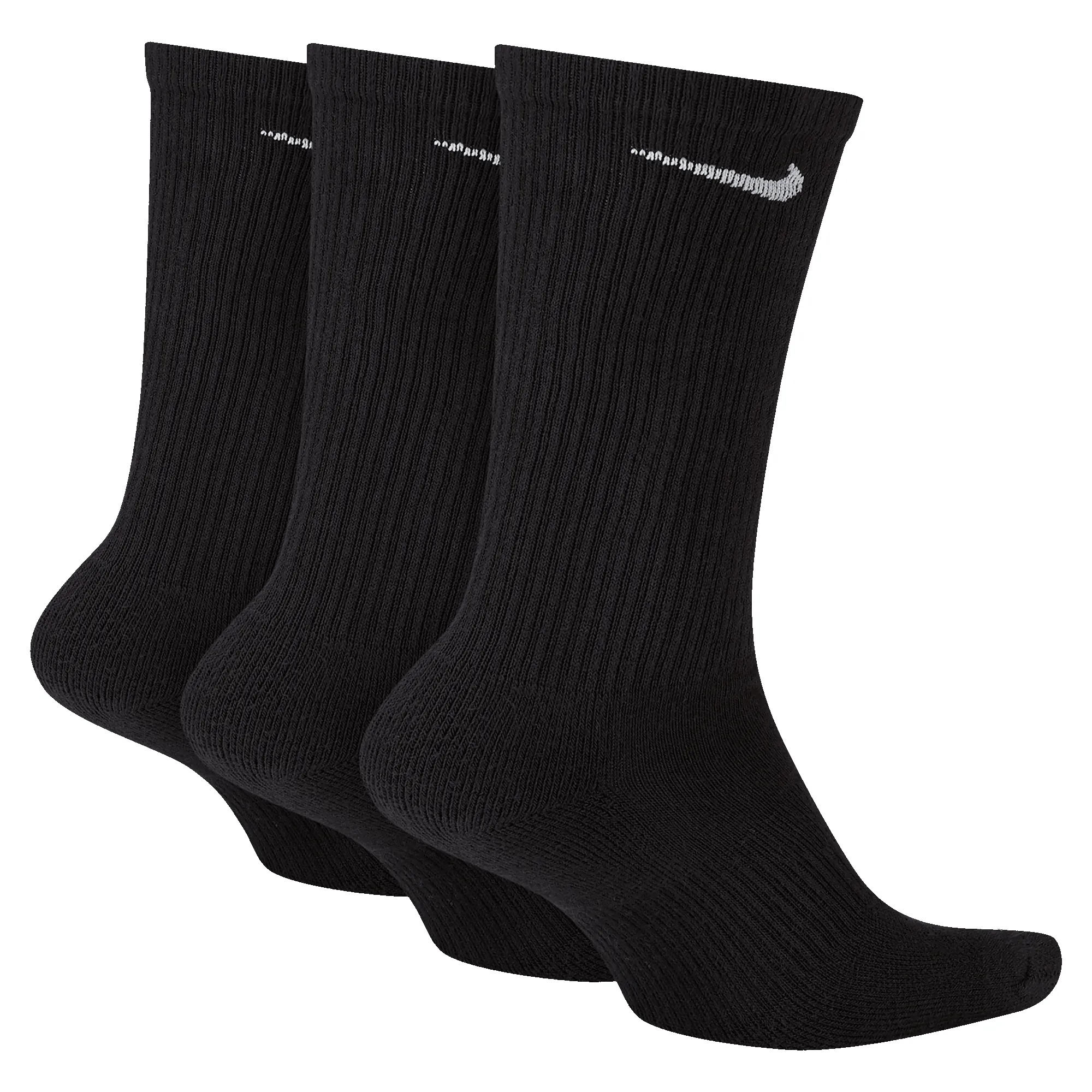 Nike Everyday Cush Crew Socks 3 Pack - Black/White sold by MENU product image thumbnail 2