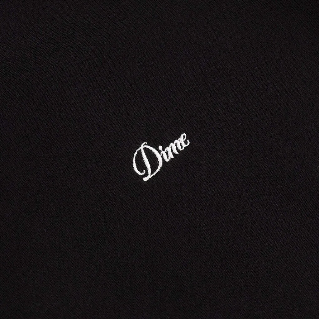 Dime Cursive Small Logo Hoodie - Black (Summer 2025) sold by MENU product image thumbnail 2