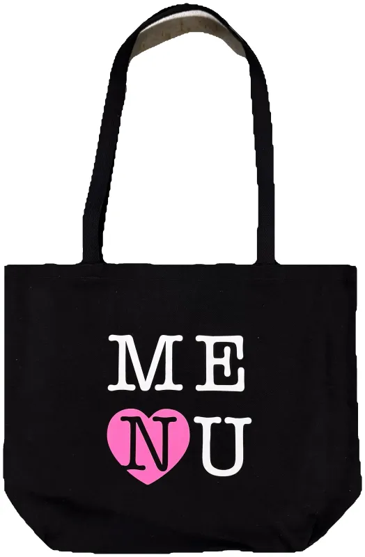 Menu Me N U Tote Bag - Black sold by MENU