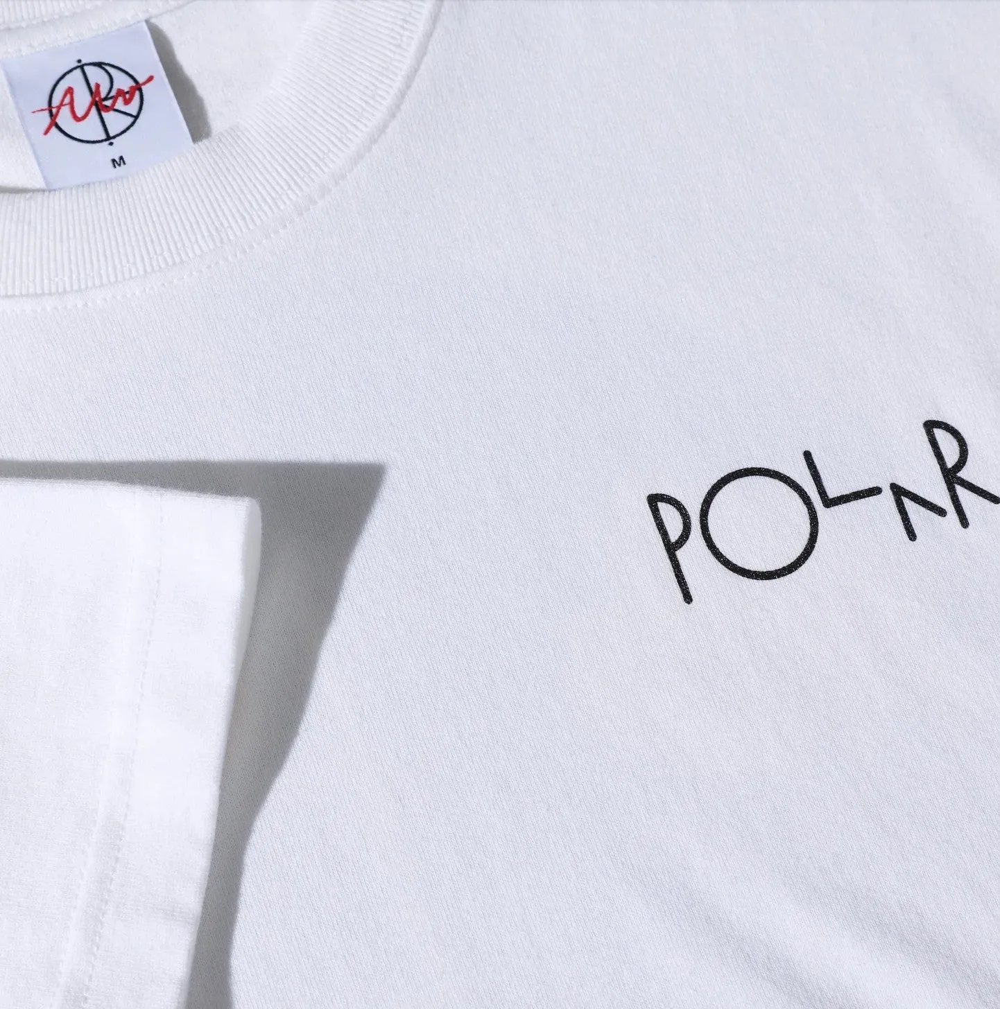 Polar Fill Logo Märtas Roses Tee - White sold by MENU product image thumbnail 3