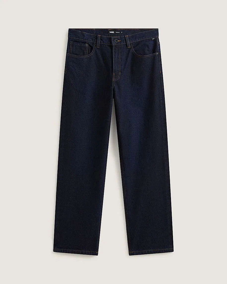 Vans Check-5 Loose Denim Pant 30L - Dark Rinse sold by MENU