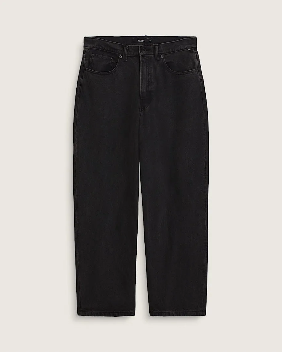 Vans Check-5 Baggy Denim Pant 30L - Black sold by MENU