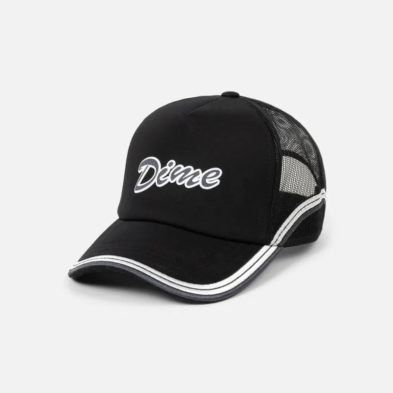 Dime Race Trucker Cap - Black made by Dime