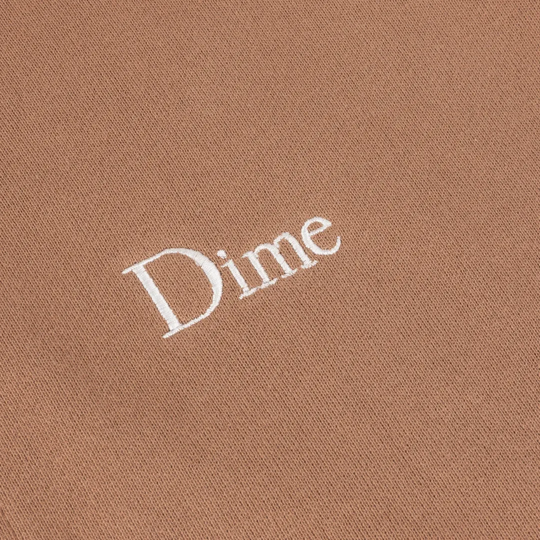 Dime Classic Small Logo Zip Hoodie - Canyon Brown sold by MENU product image thumbnail 2