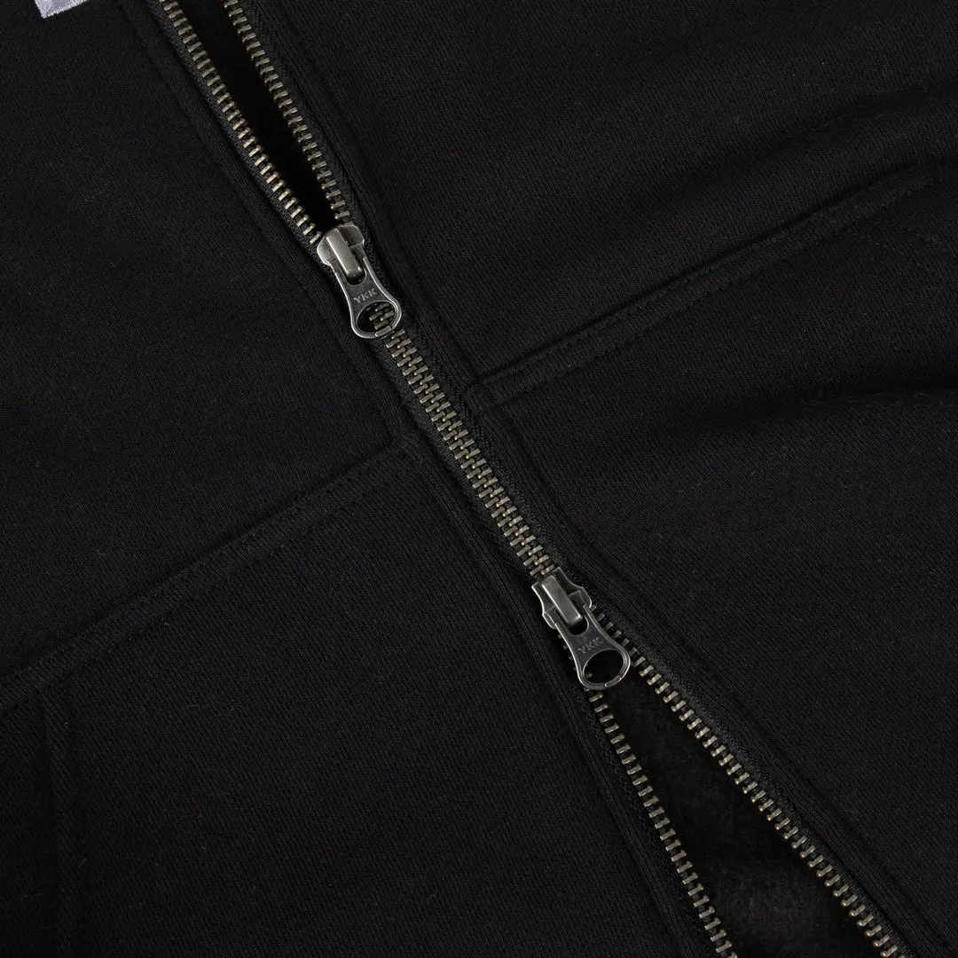 Dime Blocks Zip Hoodie - Black sold by MENU product image thumbnail 3
