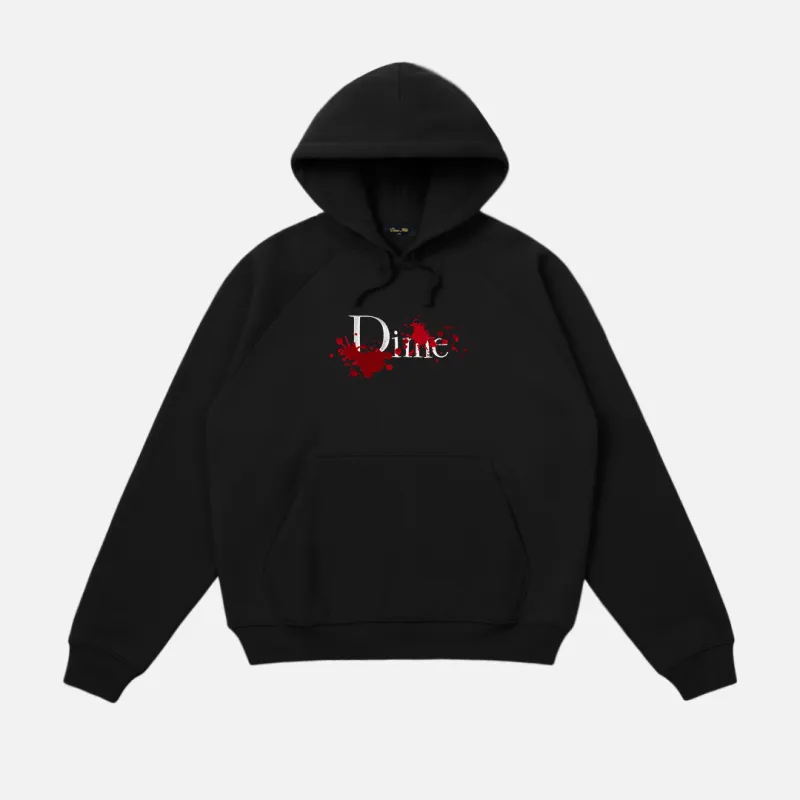 Dime Classic Bloody Hoodie - Black made by Dime