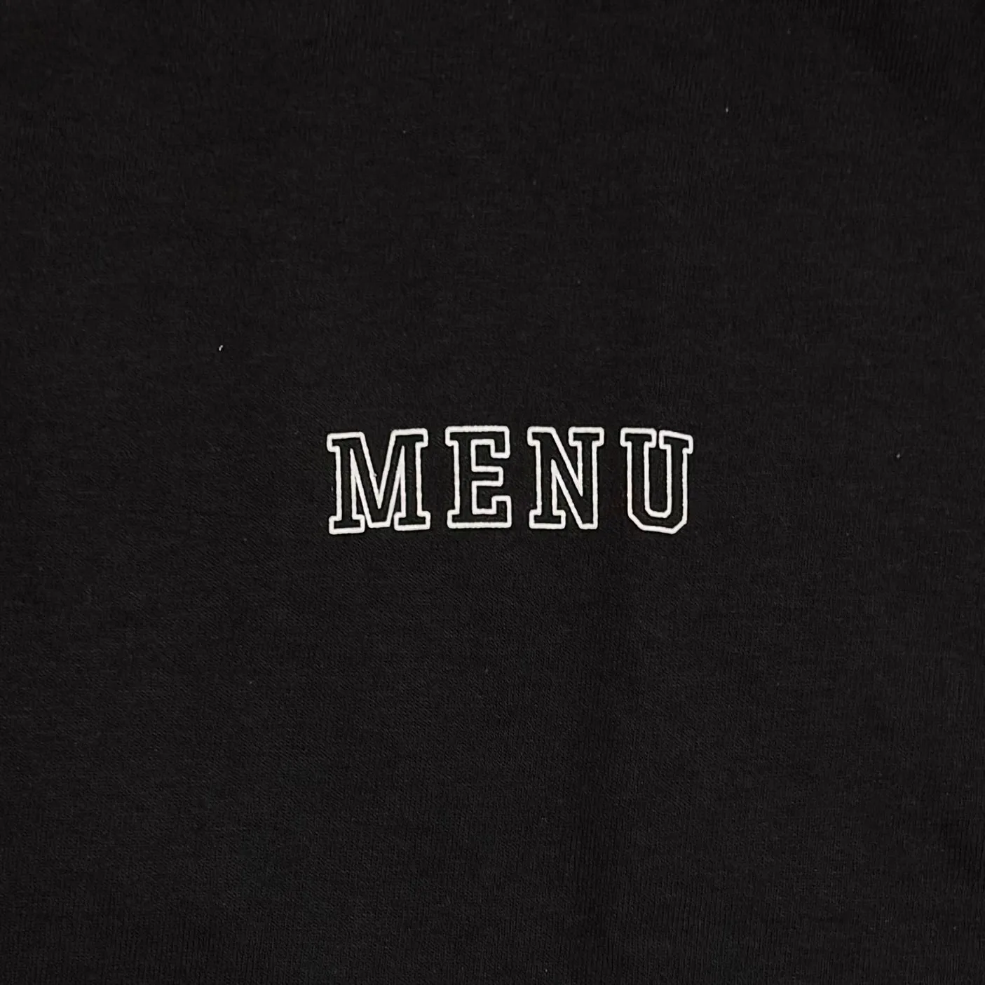 Menu Mini Arc T-Shirt - Black sold by MENU product image thumbnail 2