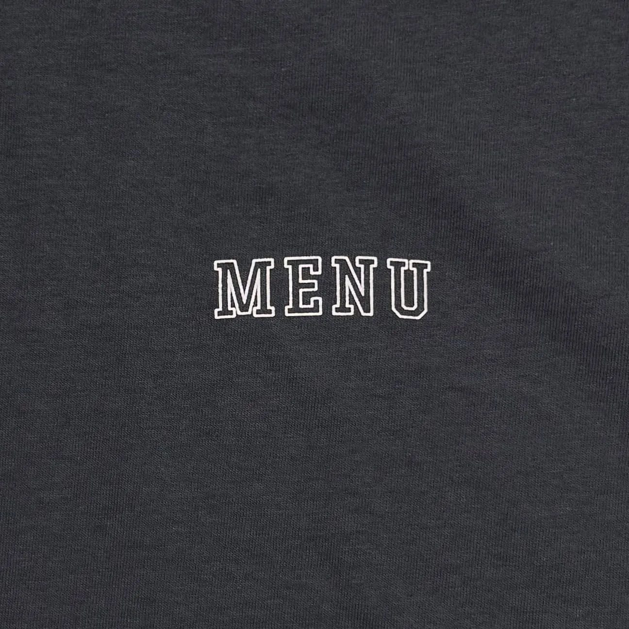 Menu Mini Arc T-Shirt - Charcoal sold by MENU product image thumbnail 2