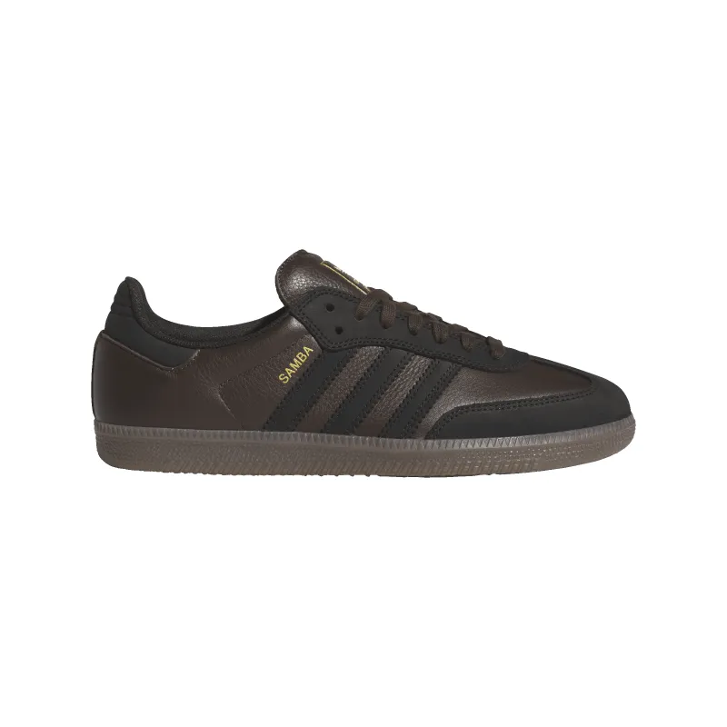 Adidas Samba ADV - Dark Brown/Core Black/Gum made by Adidas
