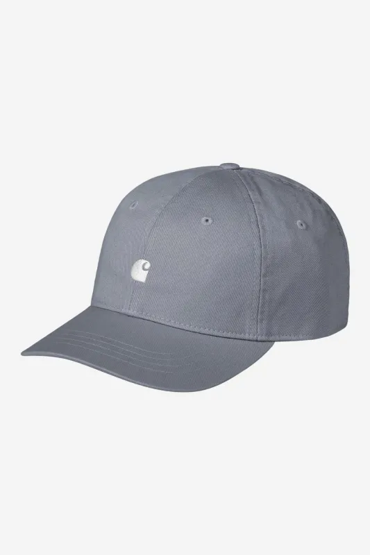 Carhartt WIP Madison Logo Cap - Shady Blue/White made by Carhartt WIP