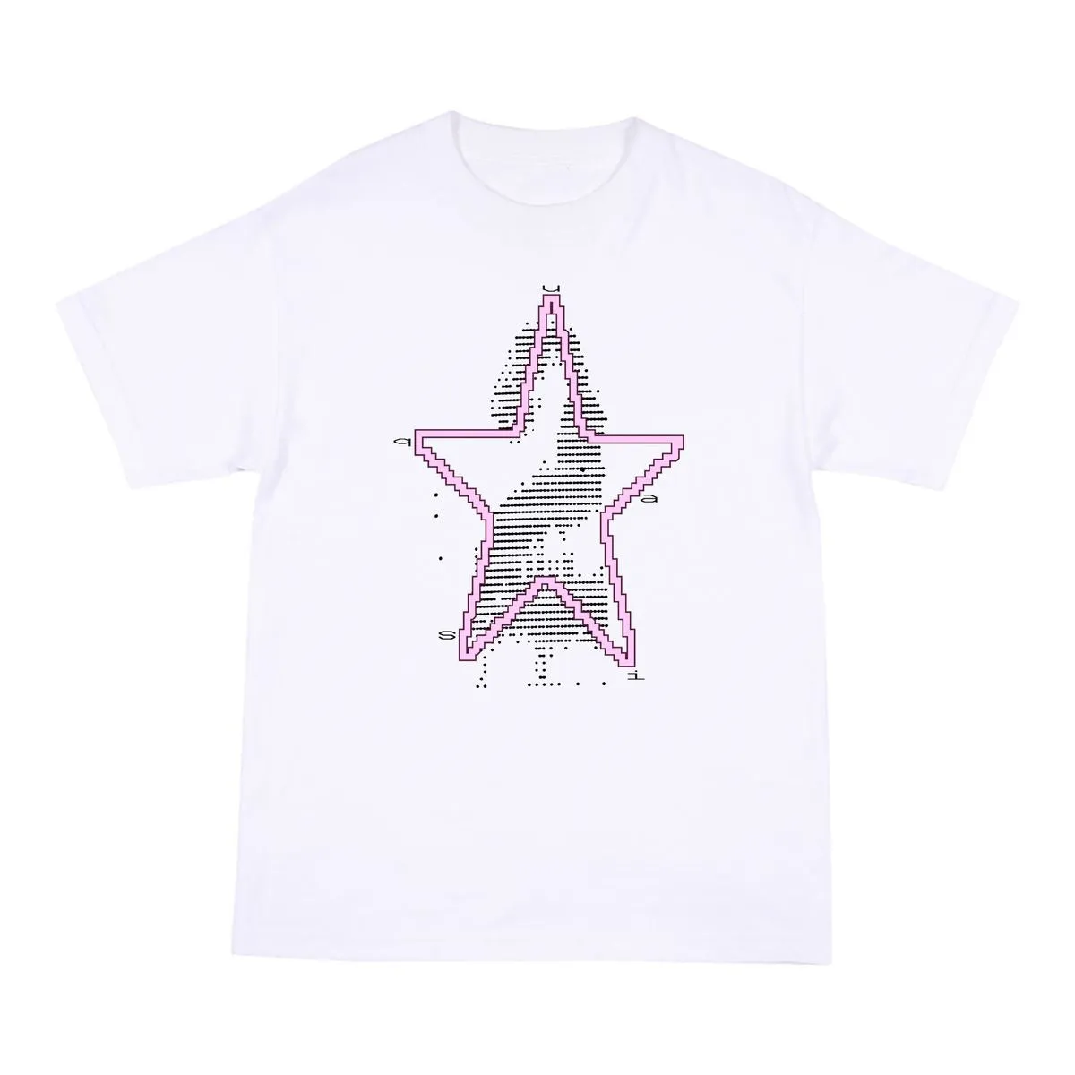 Quasi 2 Star Tee - White sold by MENU