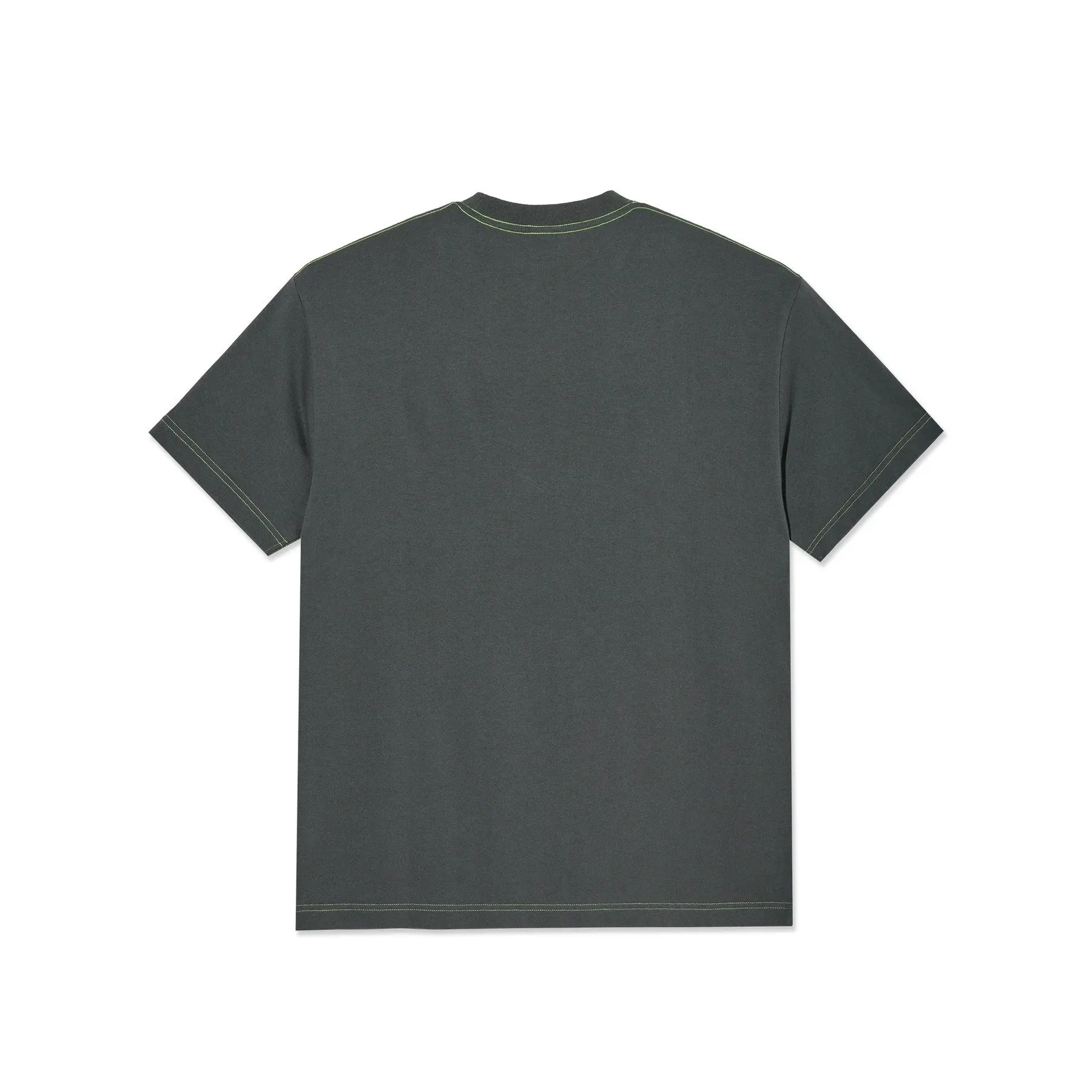 Polar Contrast Beach Walk Tee - Graphite/Green sold by MENU product image thumbnail 2