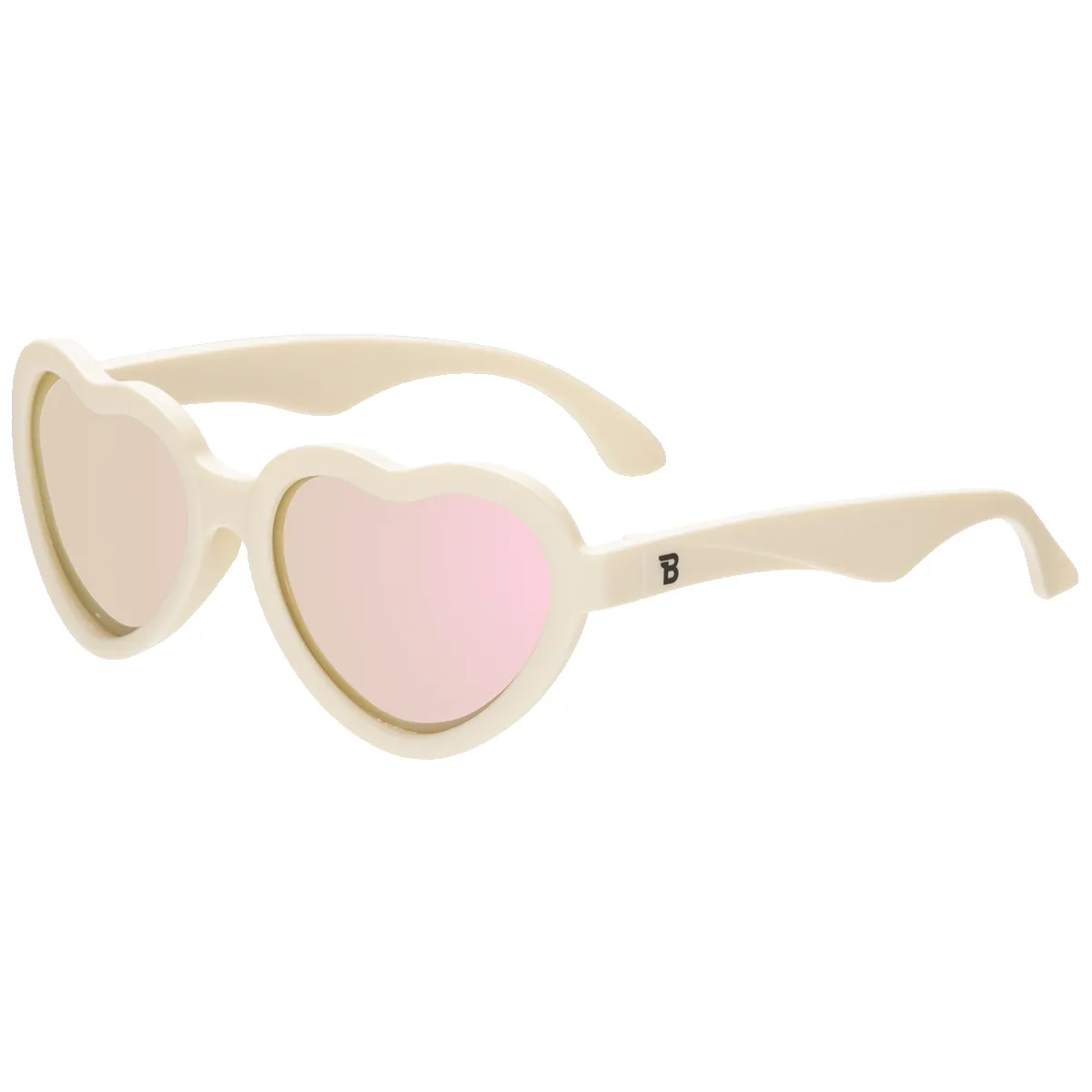 Sweet Cream Heart Mirrored Lense Sunglasses sold by Meri Meri product image thumbnail 2