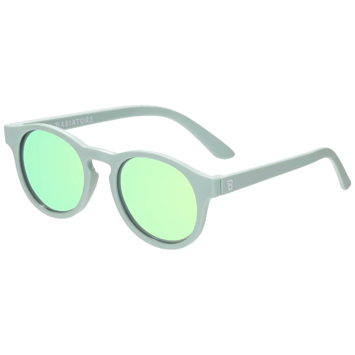 Seafoam Blue Keyhole Mirrored Lense Sunglasses sold by Meri Meri product image thumbnail 2