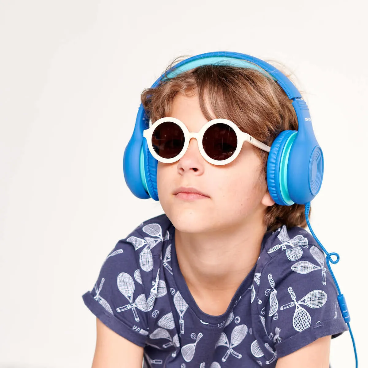 Sweet Cream Round Sunglasses sold by Meri Meri product image thumbnail 5