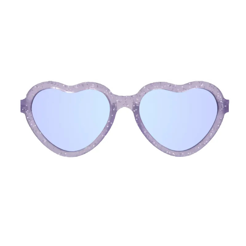 Lavender Shimmer Mirrored Lense Sunglasses sold by Meri Meri