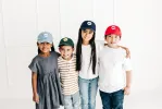 Denim Firetruck Hat sold by Meri Meri
