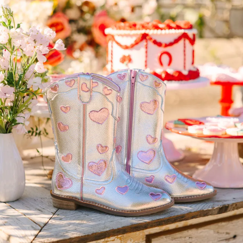 Cowgirl Moonlit Lovestruck Boots sold by Meri Meri