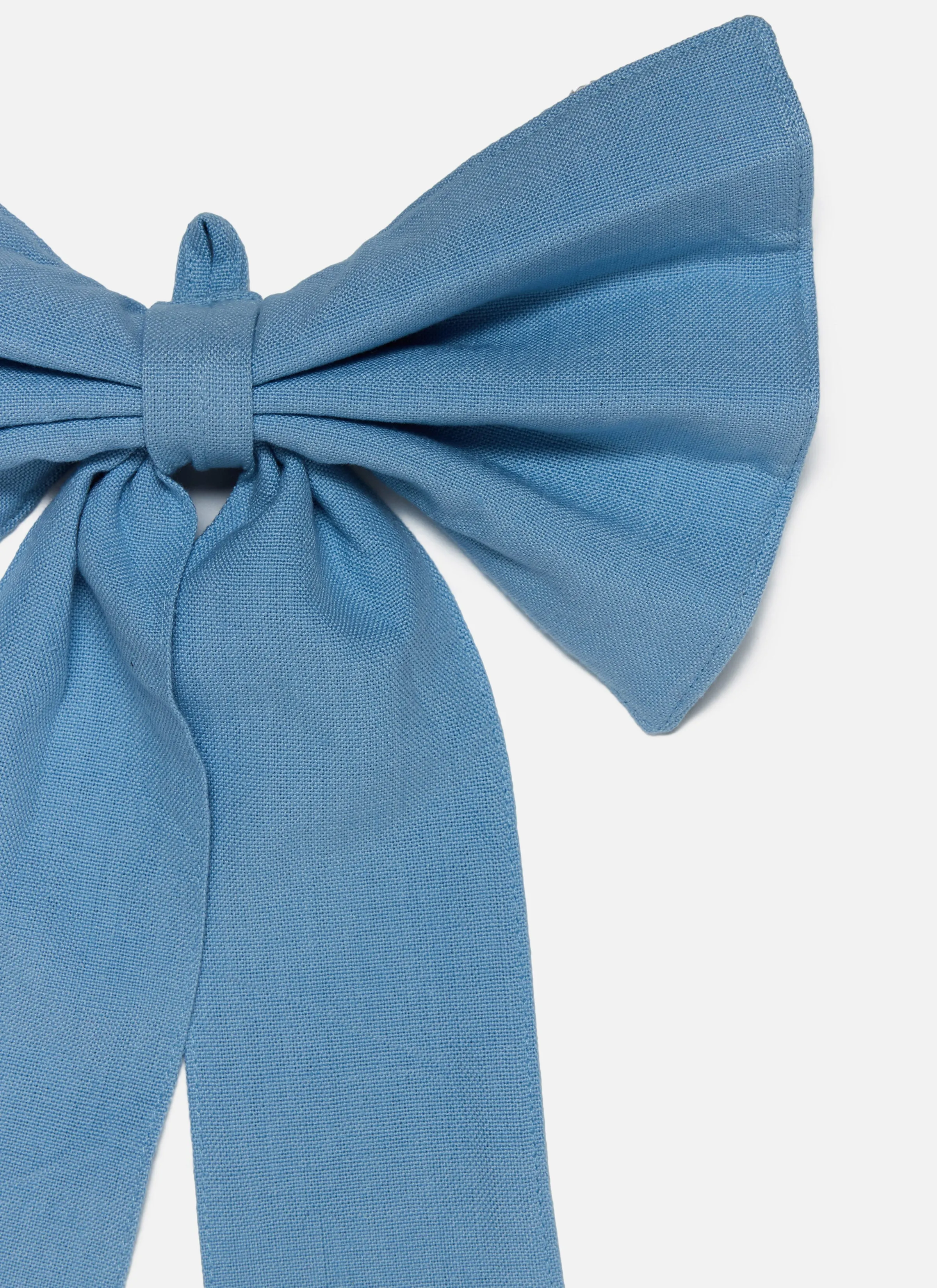 Solid Light Blue Fabric Bow sold by Meri Meri product image thumbnail 3