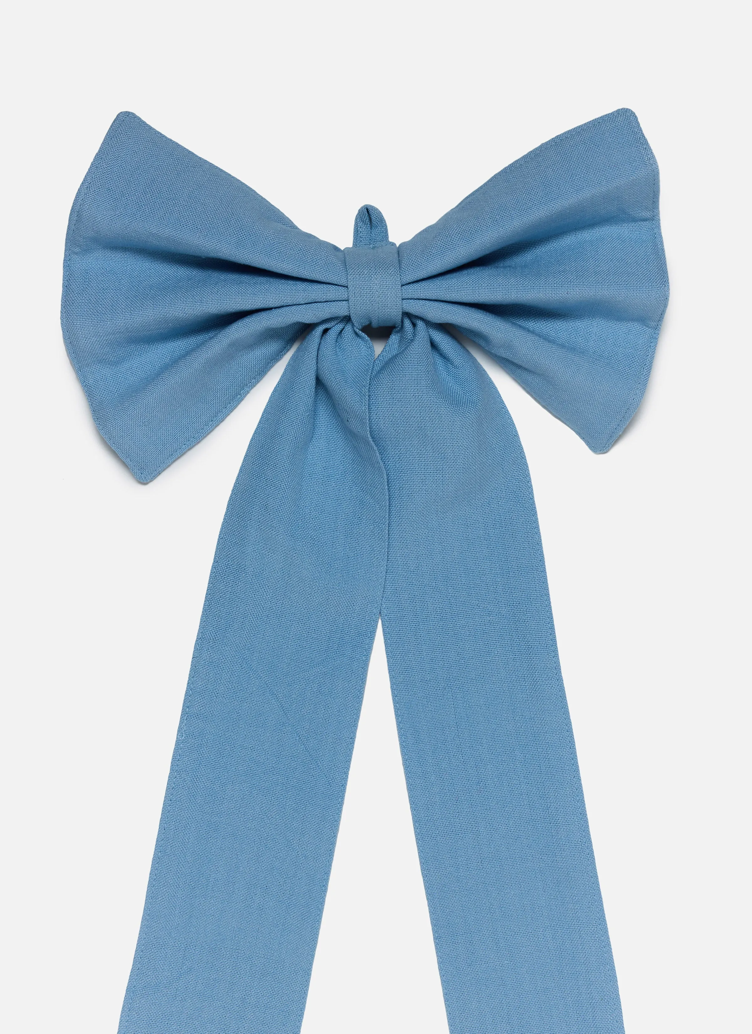Solid Light Blue Fabric Bow sold by Meri Meri product image thumbnail 2