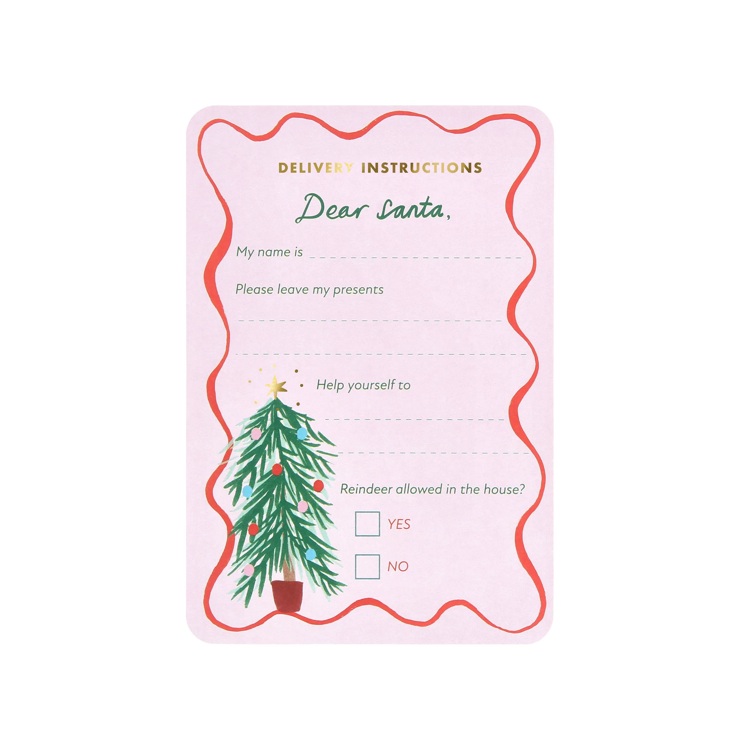 Letter To Santa Kit sold by Meri Meri product image thumbnail 5