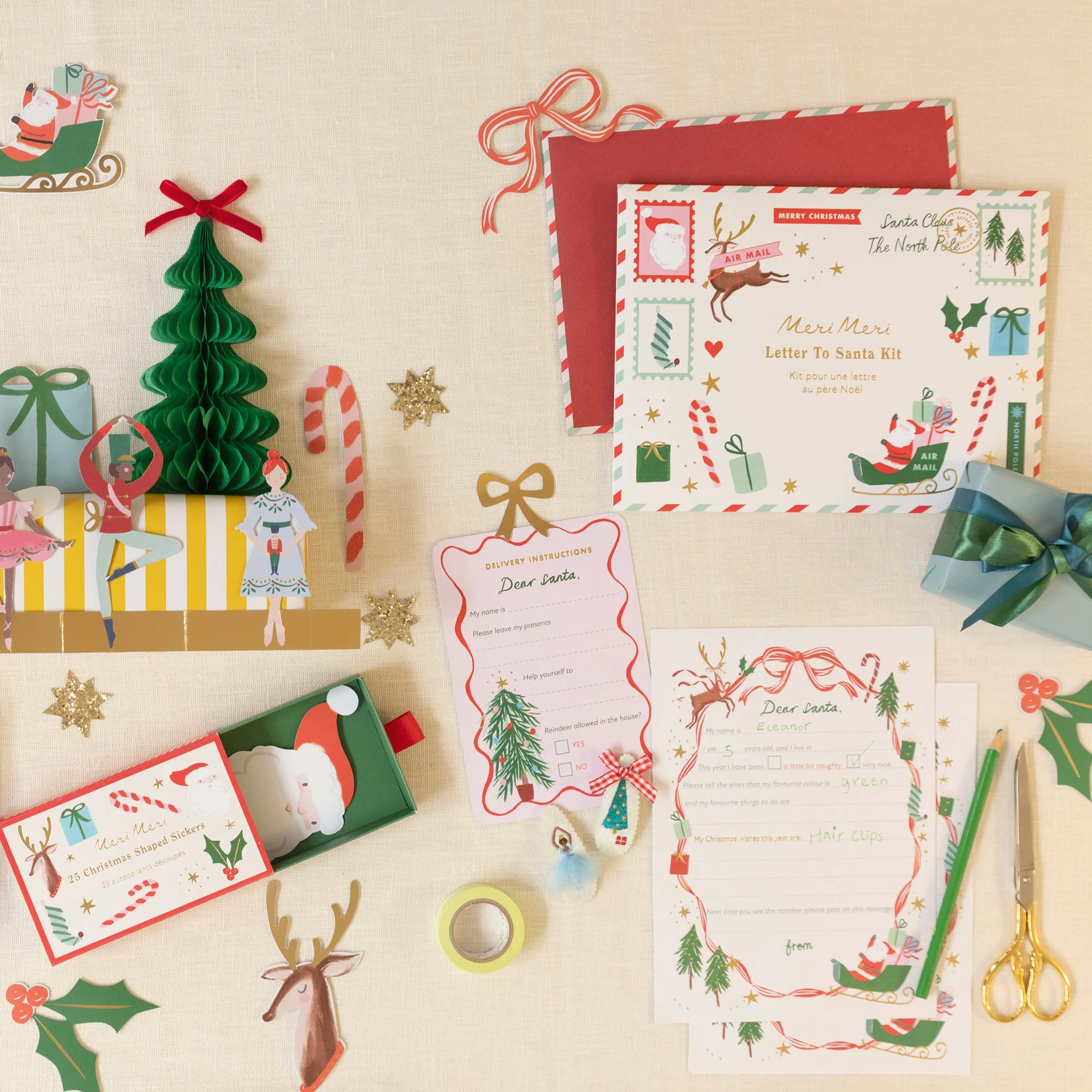 Letter To Santa Kit sold by Meri Meri product image thumbnail 2