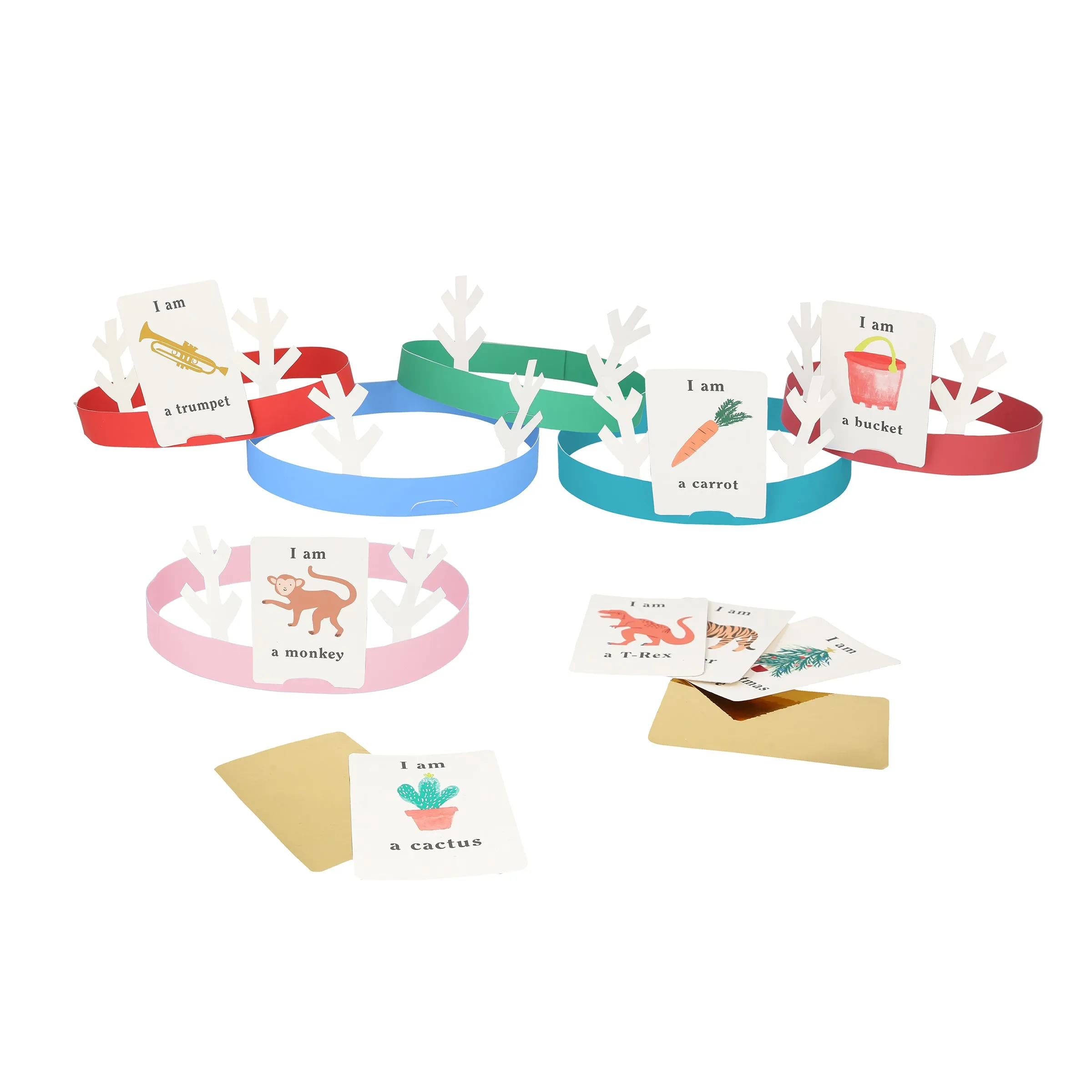 Santa, Reindeer & Tree Crackers (x 6) sold by Meri Meri product image thumbnail 2