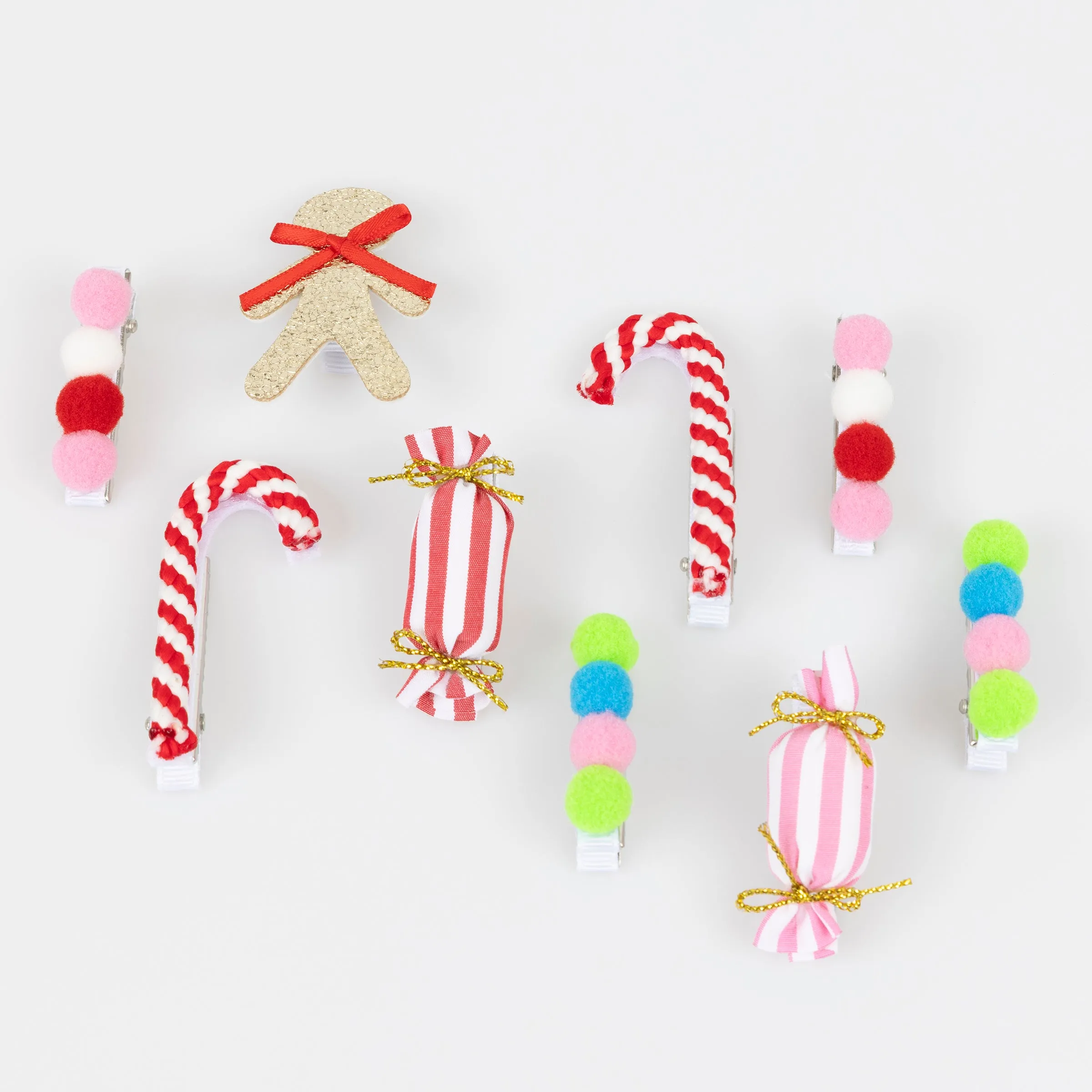 Gingerbread House Hair Clips (x 9) sold by Meri Meri product image thumbnail 5