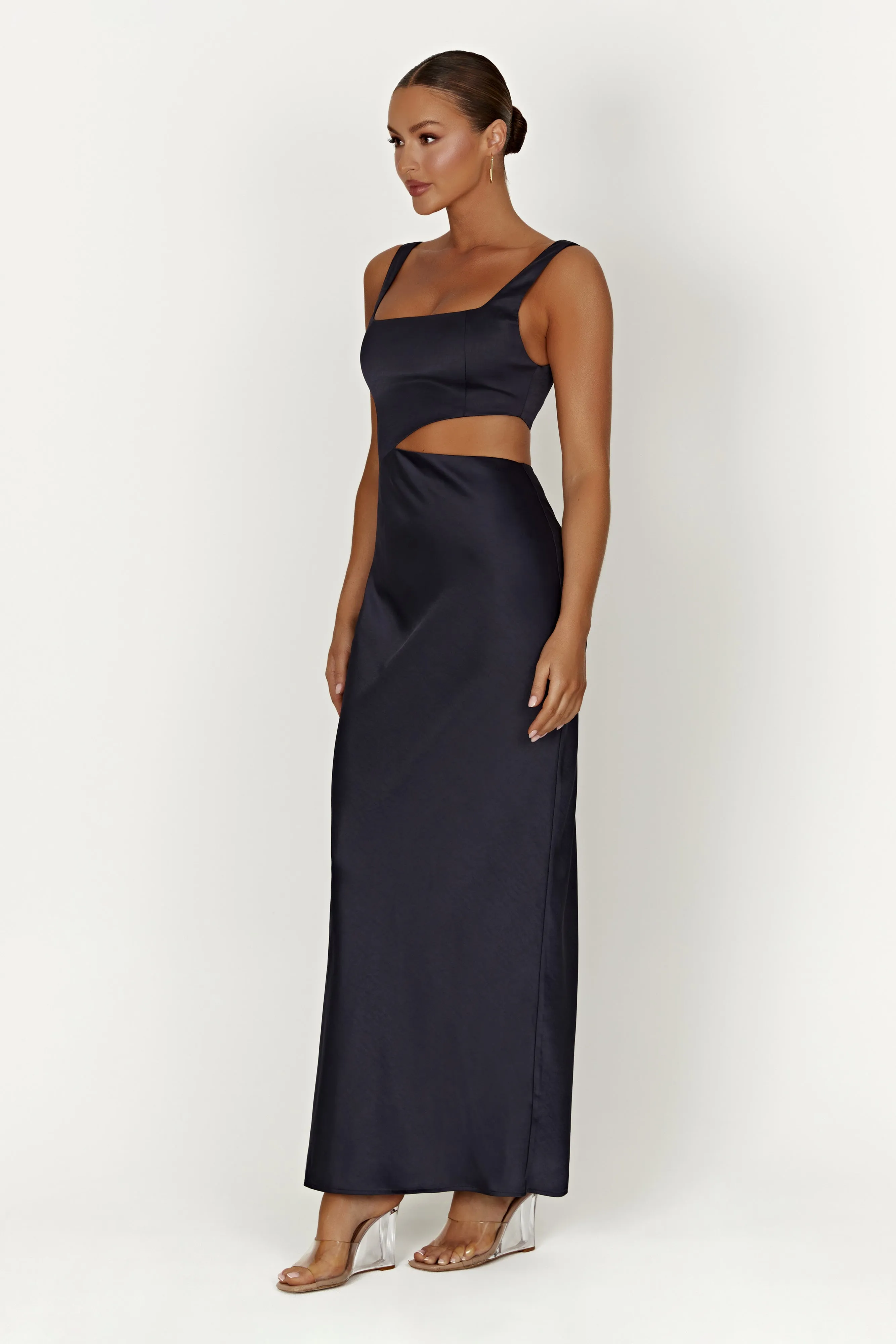 Gianna Maxi Dress - Midnight Navy sold by Meshki product image thumbnail 4