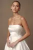 Eileen Strapless Wedding Gown - White sold by Meshki