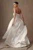 Eileen Strapless Wedding Gown - White sold by Meshki