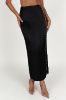 Jaida Ring Maxi Skirt - Black sold by Meshki