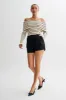 Dominica Off Shoulder Knit Top - Ivory sold by Meshki