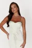 Camelia Corset Midi Dress - Ivory sold by Meshki