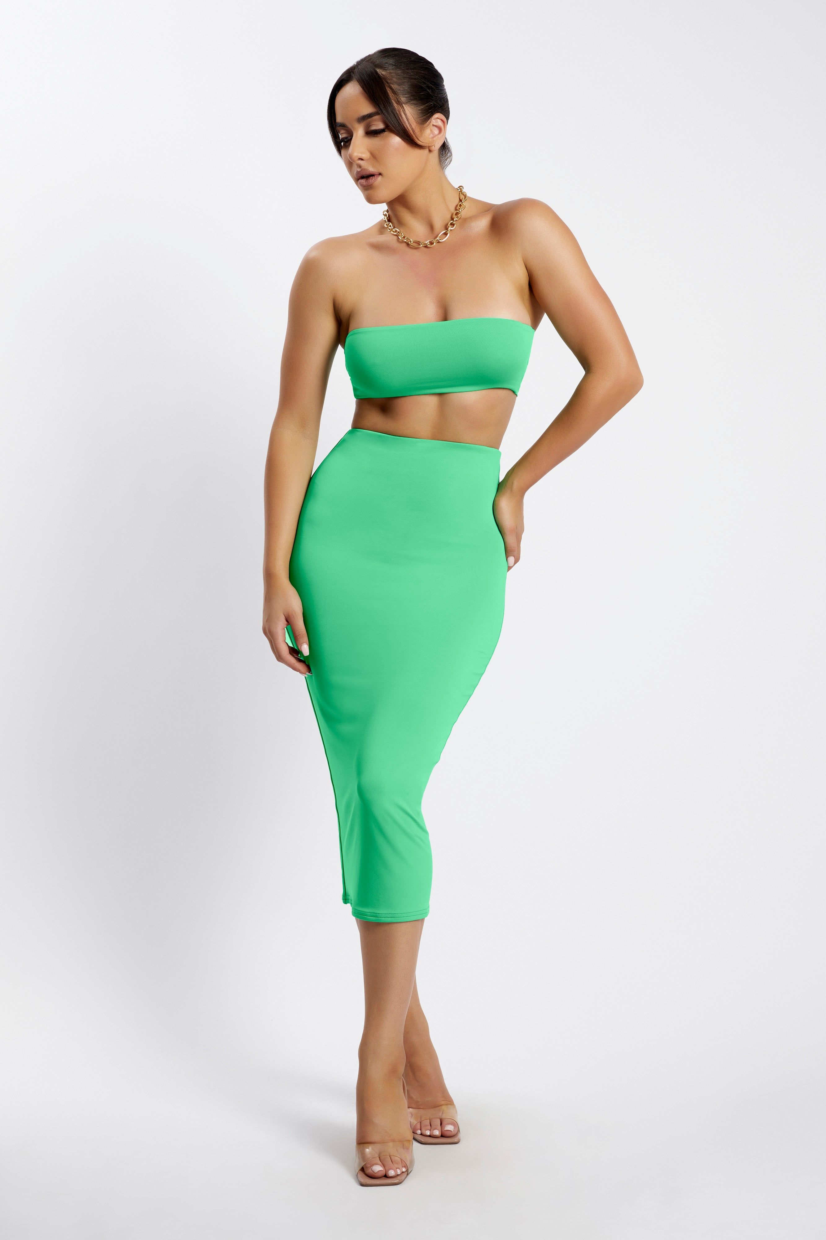Mackenzie Bandeau - Fresh Green sold by Meshki product image thumbnail 5