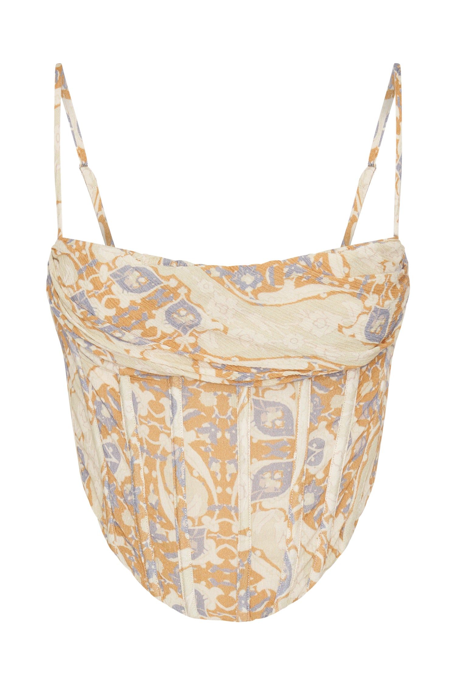 Cyra Corset Top - Persian Print sold by Meshki product image thumbnail 9