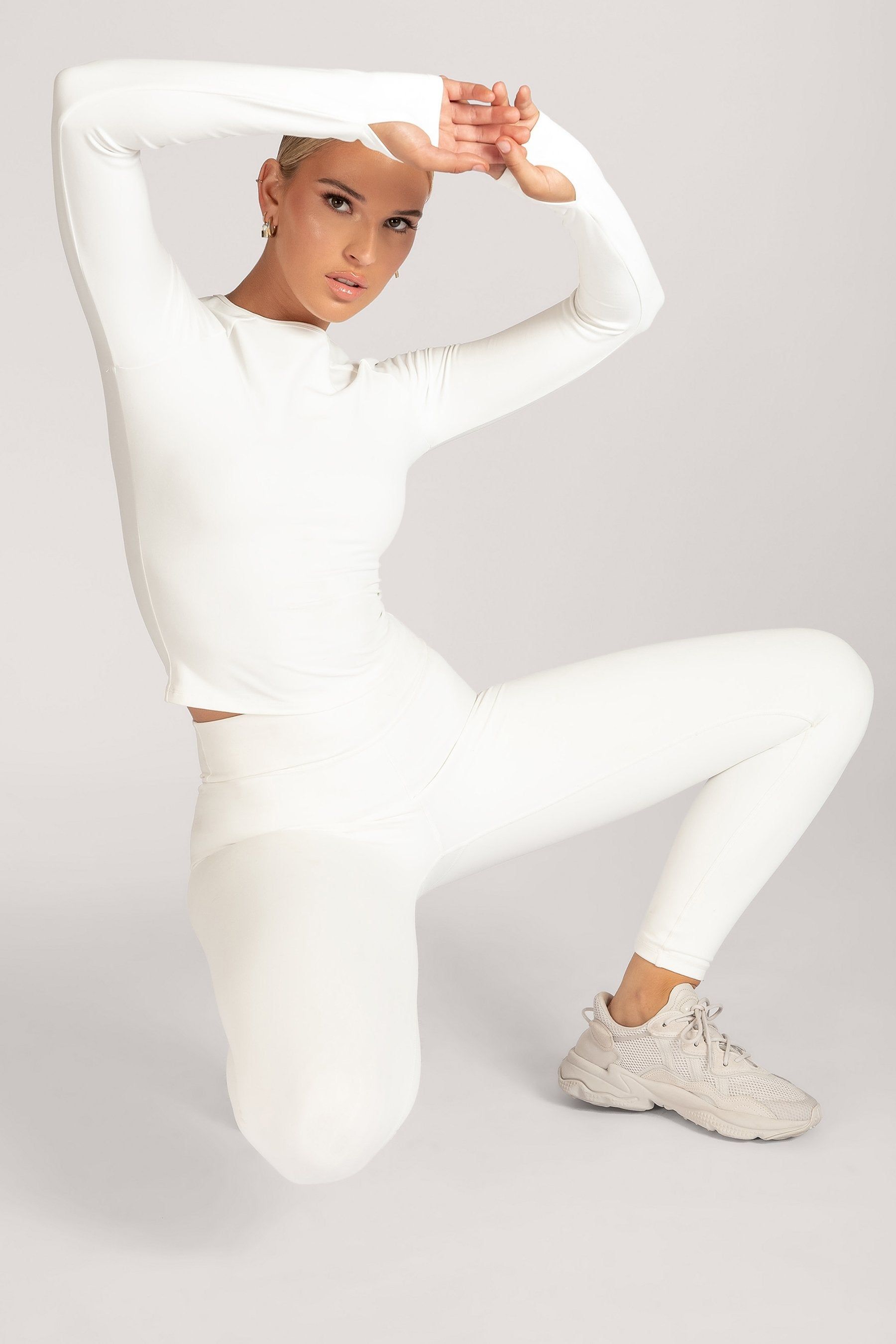 Venus Long Sleeve Top - White sold by Meshki product image thumbnail 5