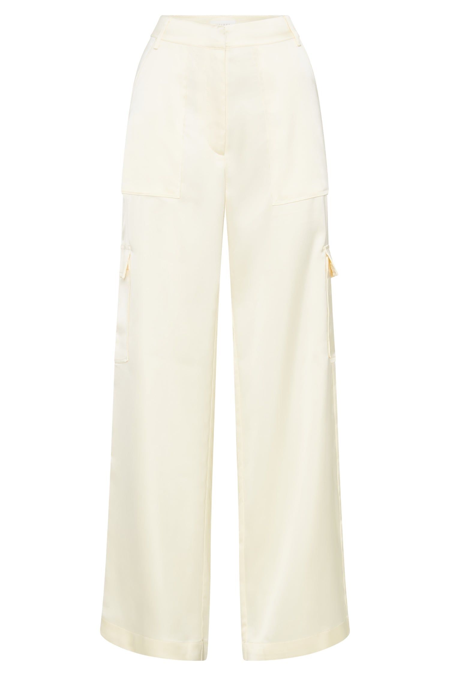 Amaya Satin Cargo Pant - Bone sold by Meshki product image thumbnail 10