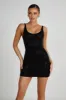 Presley Square Diamante Mini Dress - Black sold by Meshki