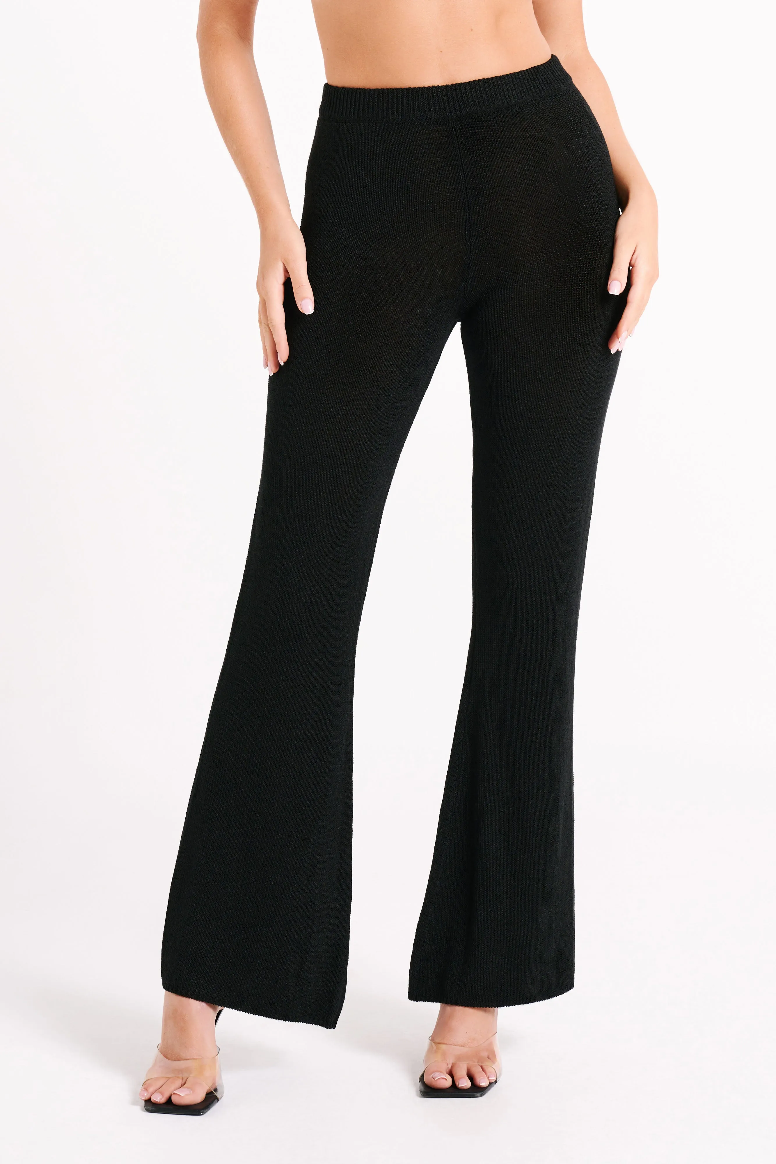 Carlota Knit Pants - Black sold by Meshki product image thumbnail 2