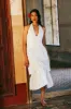 Belinda Tiered Maxi Dress - White sold by Meshki