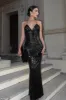 Gracie Sequin Maxi Dress - Black sold by Meshki