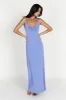 Darcy Cowl Maxi Dress With Low Back - Lavender sold by Meshki