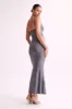 Cassie Modal Fishtail Maxi Dress - Slate Grey sold by Meshki