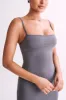 Cassie Modal Fishtail Maxi Dress - Slate Grey sold by Meshki