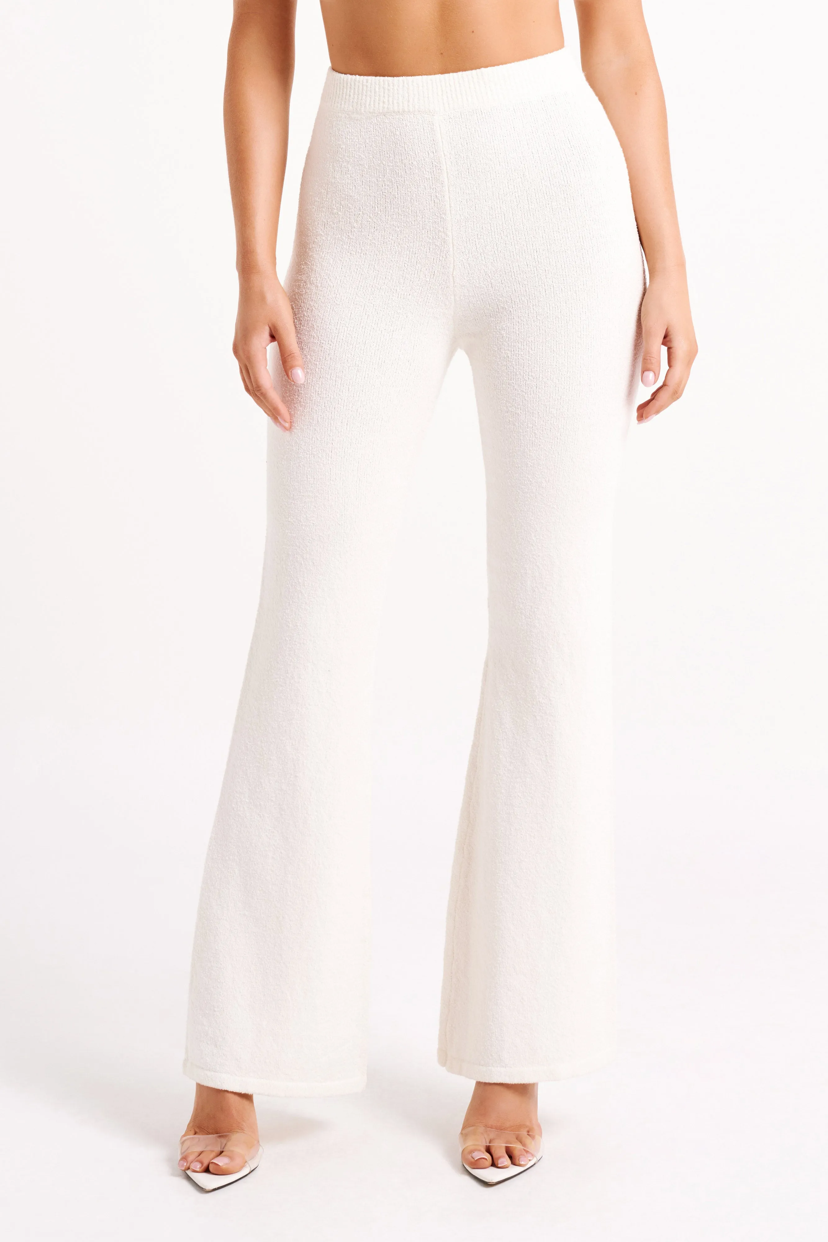 Angelina Knit Pants - Ivory sold by Meshki product image thumbnail 2