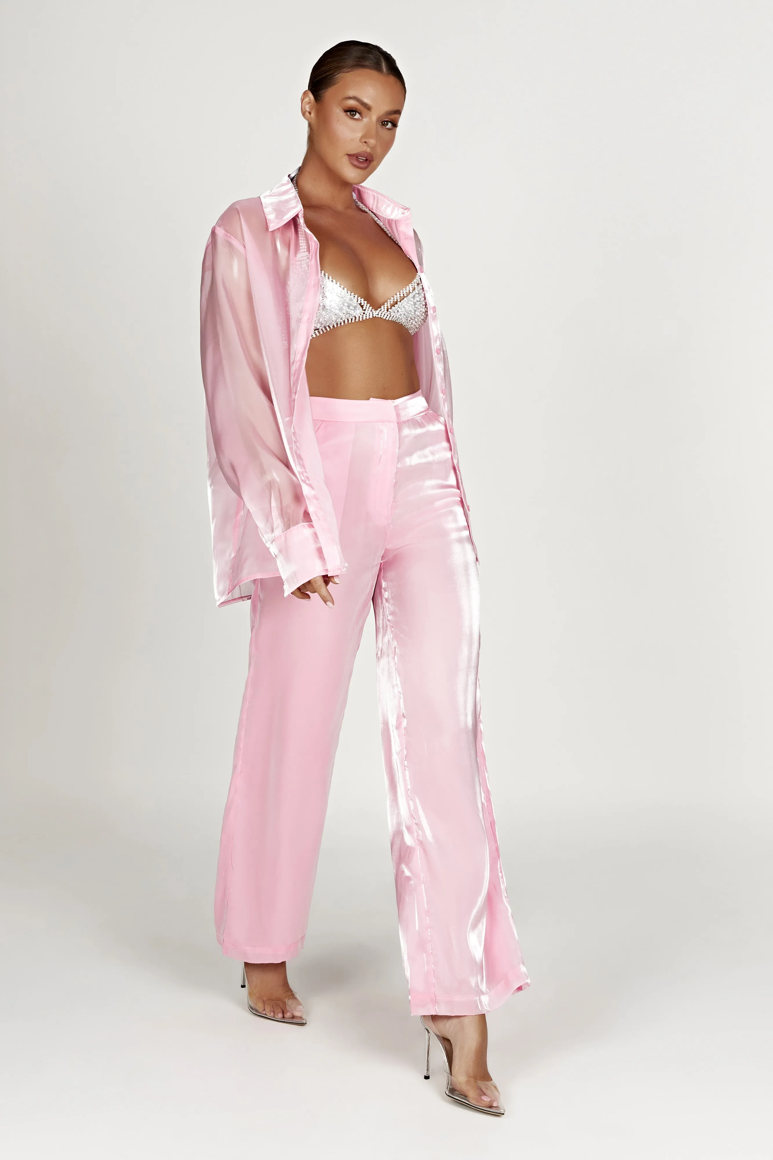 Neva Diamante Bralette - Silver sold by Meshki product image thumbnail 5