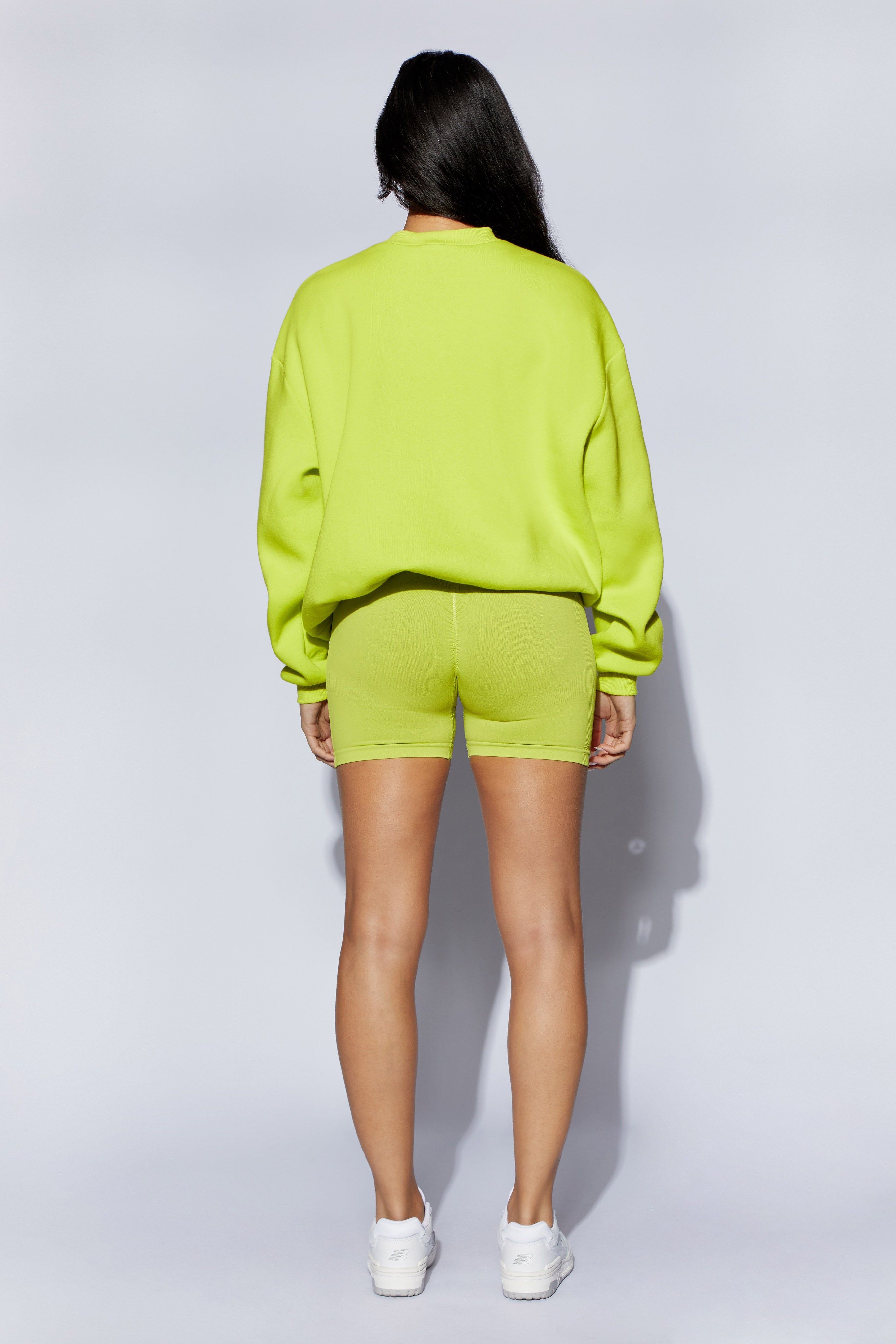 Danica Seamless Shorts - Lime Green sold by Meshki product image thumbnail 9