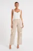 Clea Cargo Pant - Stone sold by Meshki
