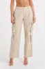 Clea Cargo Pant - Stone sold by Meshki